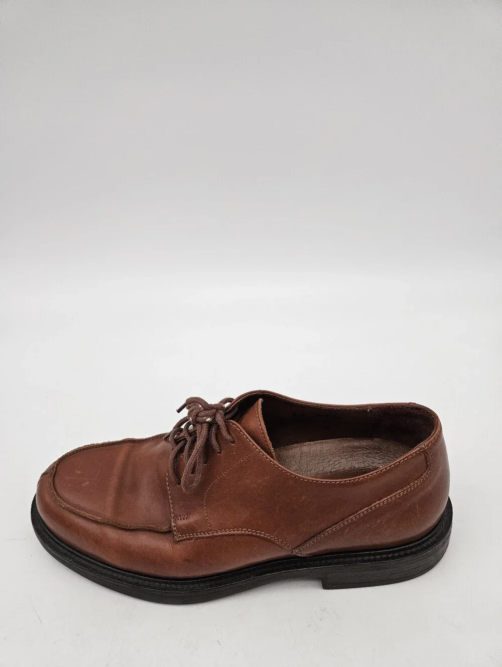 Johnston & Murphy Passport Brown Oxfords Shoes 25-2254 Mens 8 M Made in Italy